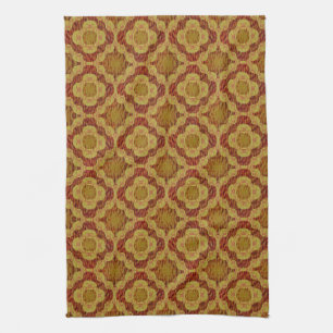 Fire Love Ring Pattern Kitchen Towel
