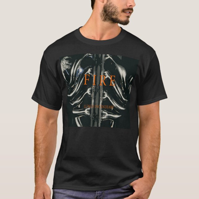 FIRE - lungs incendiary T-Shirt (Front)