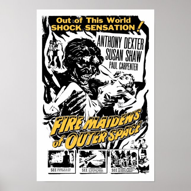 Fire Maidens from Outer Space Poster (Front)