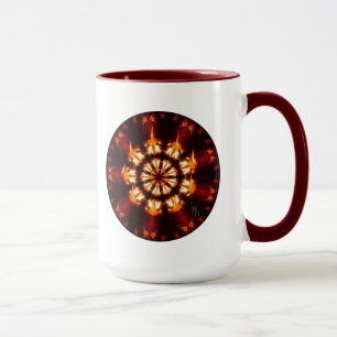 Fire Mandala Mug