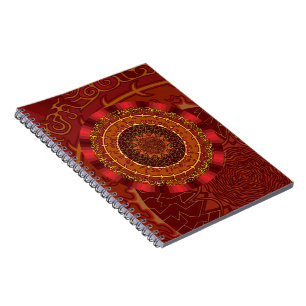 Fire Mandala Notebook