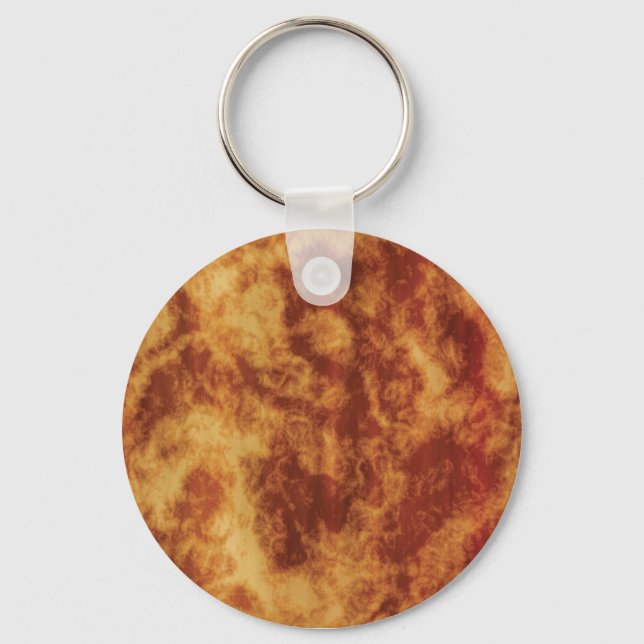 Fire Marble Keychain (Front)