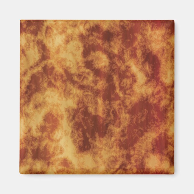 Fire Marble Magnet (Front)