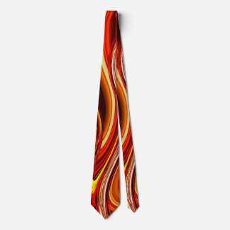 Fire Metal Tie