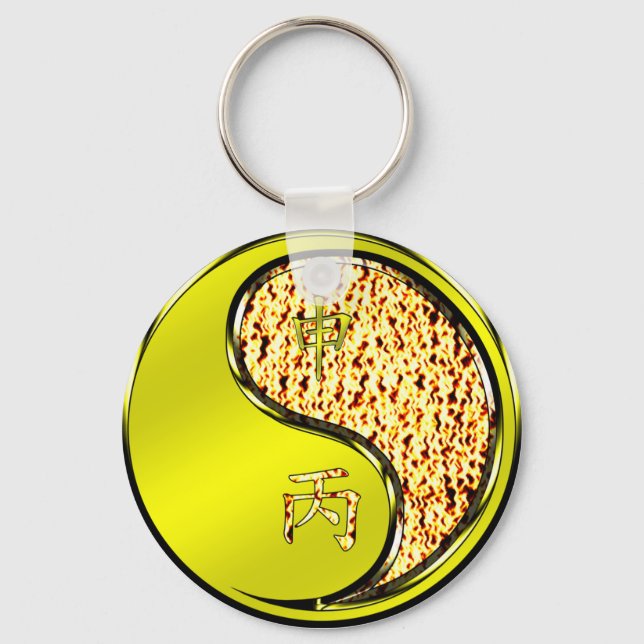 Fire Monkey Keychain (Front)