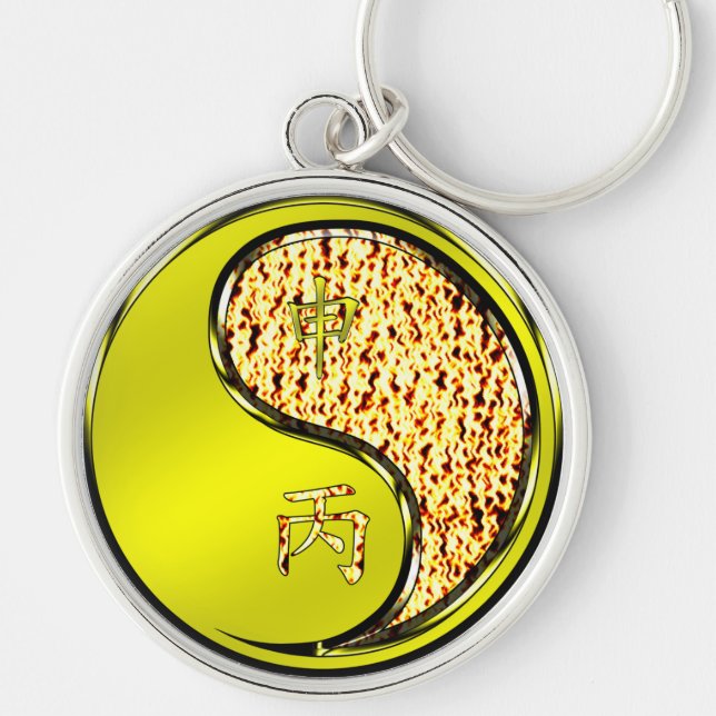 Fire Monkey Keychain (Front)