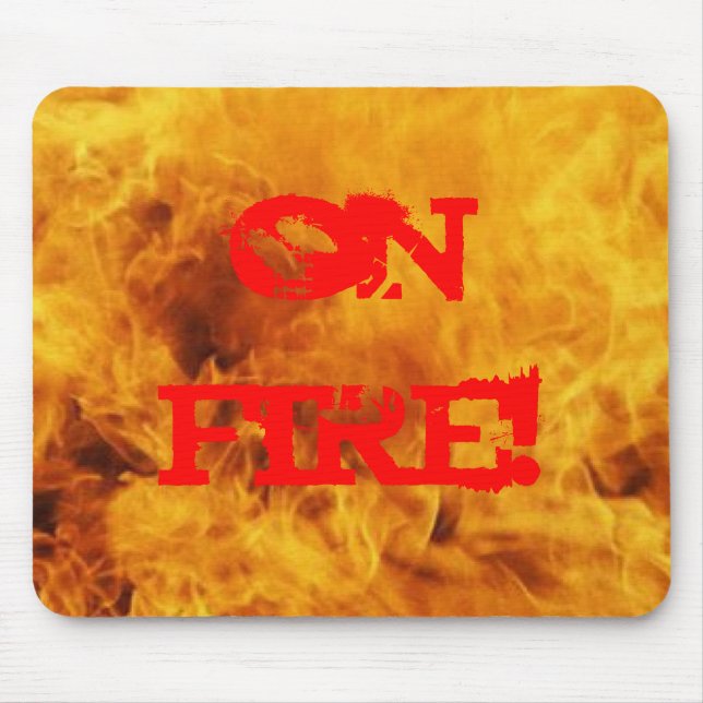 fire mouse pad (Front)