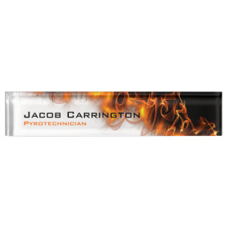 Fire! Nameplate