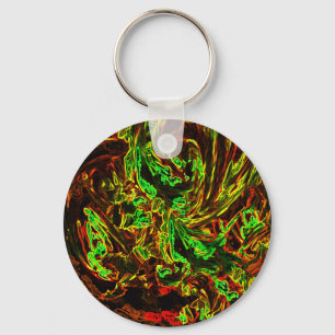 Fire of moon keychain