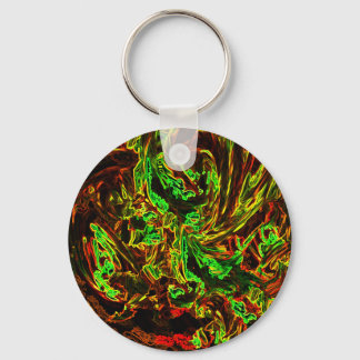Fire of moon keychain