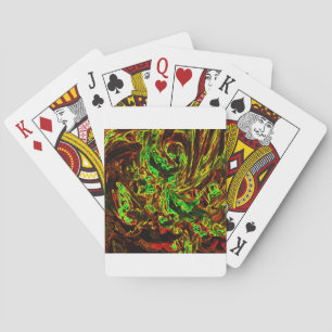 Fire of moon playing cards