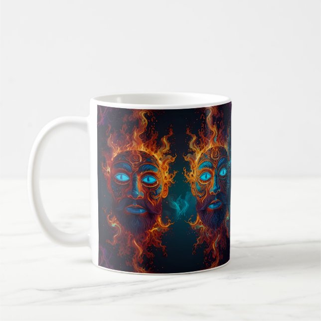 Fire of the Gods.  Coffee Mug (Left)