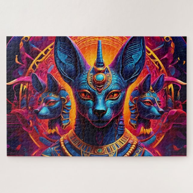 "Fire of the Gods" featuring various deities sets Jigsaw Puzzle (Horizontal)