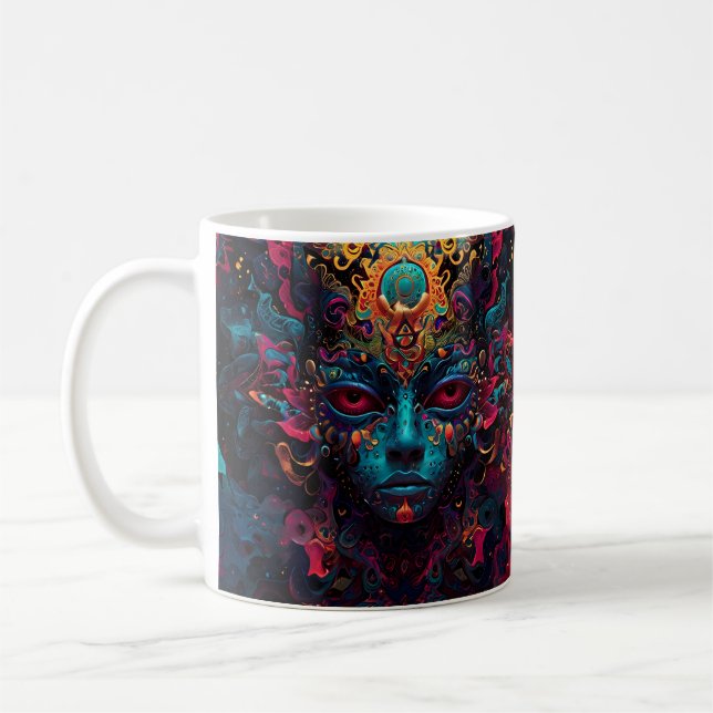 Fire of the Gods Gift Tag Coffee Mug (Left)