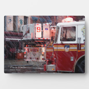 Fire On 10th ST Plaque