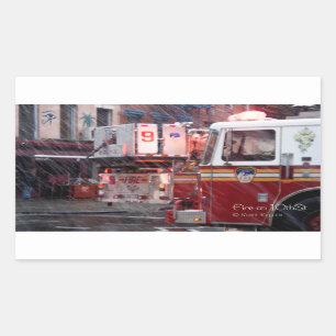 Fire On 10th ST Sticker