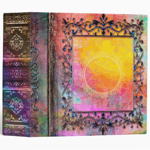Fire Opal Celtic Sun Fairy Ancient Tome Binder