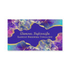 Fire Opal with Gold Glitter Border