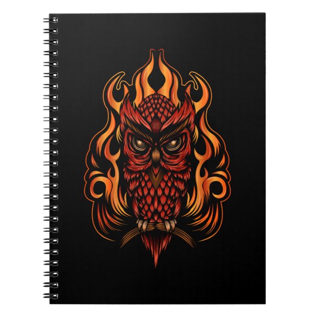 Fire Owl Notebook (Front)