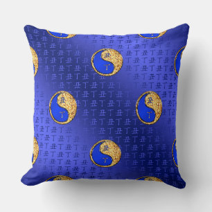 Fire Ox Throw Pillow
