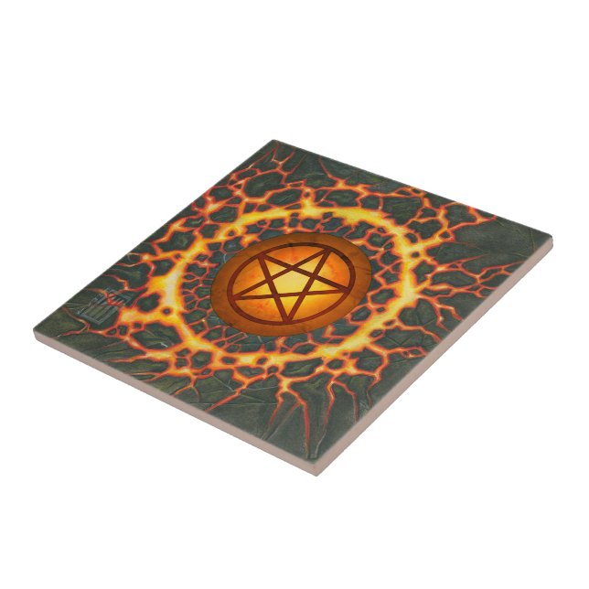 Fire Pentacle Tile (Side)