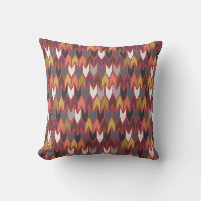 fire pepper throw pillow (Front)
