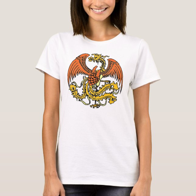 fire phoenix - oranges T-Shirt (Front)