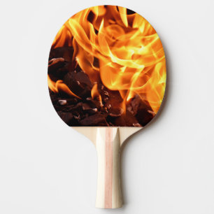 Fire Ping Pong Paddle