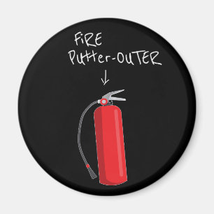 Fire Putter Outer Fire Extinguisher Magnet