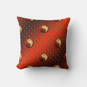 Fire Rat Duvet Cover Throw Pillow