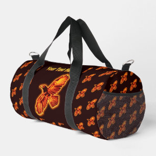 Fire Raven Duffle Bag