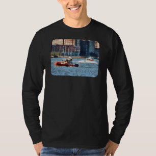 Fire Rescue Boat Hudson River T-Shirt
