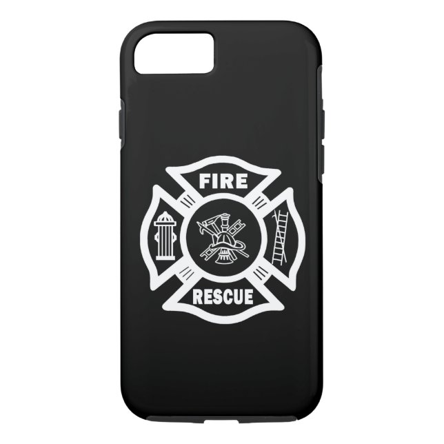 Fire Rescue Case-Mate iPhone Case (Back)