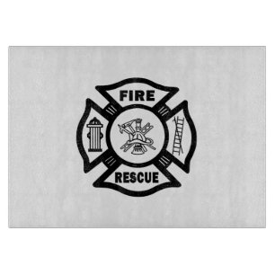 Fire Rescue Cutting Board