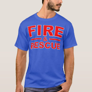 FIRE RESCUE FIRE FIGHTER FIREMAN KIDS YOUTH ADULT  T-Shirt