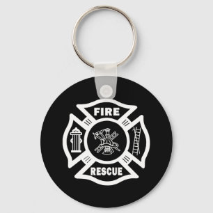 Fire Rescue Keychain