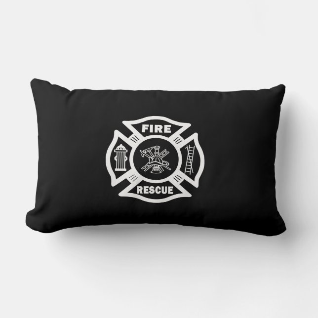 Fire Rescue Lumbar Pillow (Front)