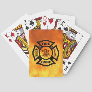 Fire Rescue Playing Cards