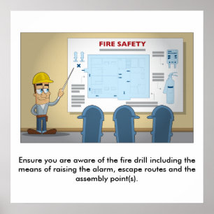 Fire Safety 01 Poster