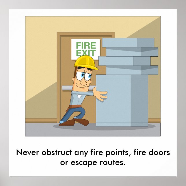 Fire Safety 03 Poster (Front)