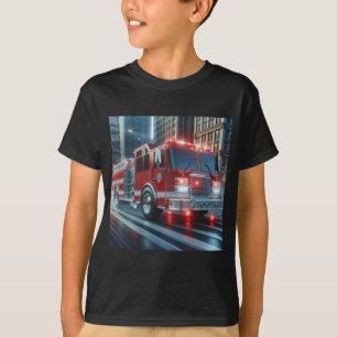  Fire Service Vehicle by Natasha Us   T-Shirt