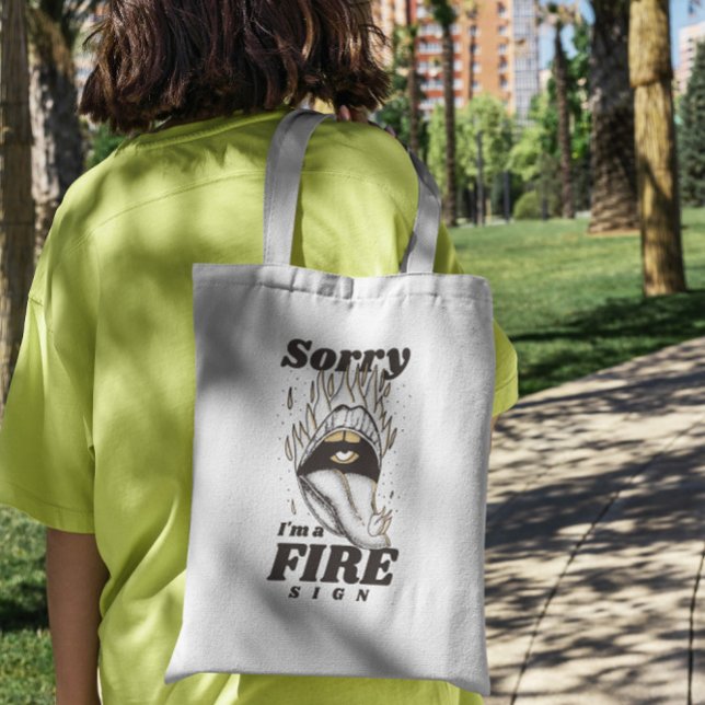 Fire Sign Nature Zodiac Tote Bag   (Creator Uploaded)