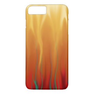 Fire - Simulated Flames Abstract Art Case-Mate iPhone Case