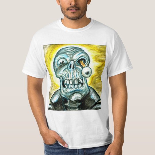 FIRE SKULL ART JACK JOYA T-Shirt