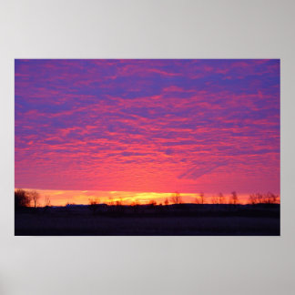 fire sky poster