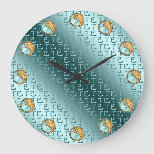 Fire Snake Large Clock