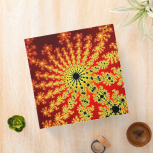 Fire Spark Burst Binder