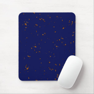 Fire Sparks Overlay Your Photo Bonfire Ashes Blue Mouse Pad