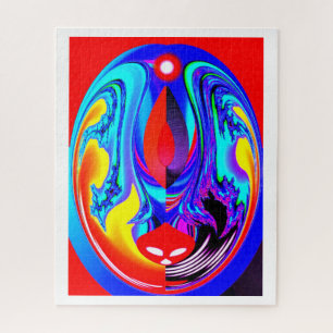 Fire spirit jigsaw puzzle