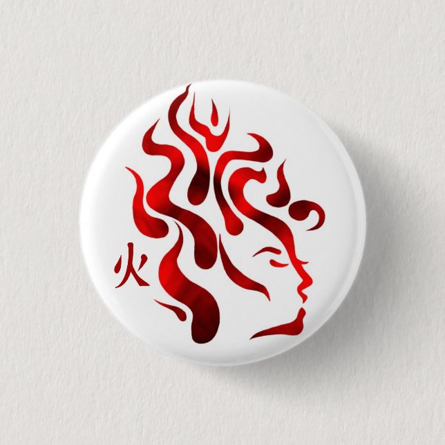 Fire Sprite Button (Front)